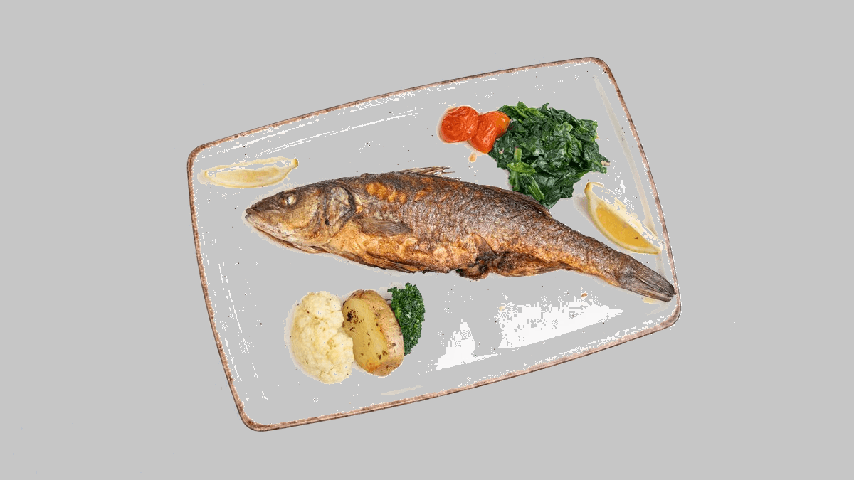 Grilled Sea Bass - Menu Item