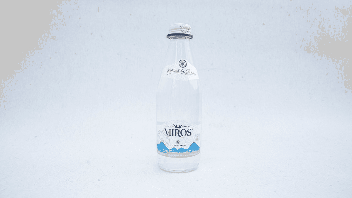 Natural Water - Menu Item