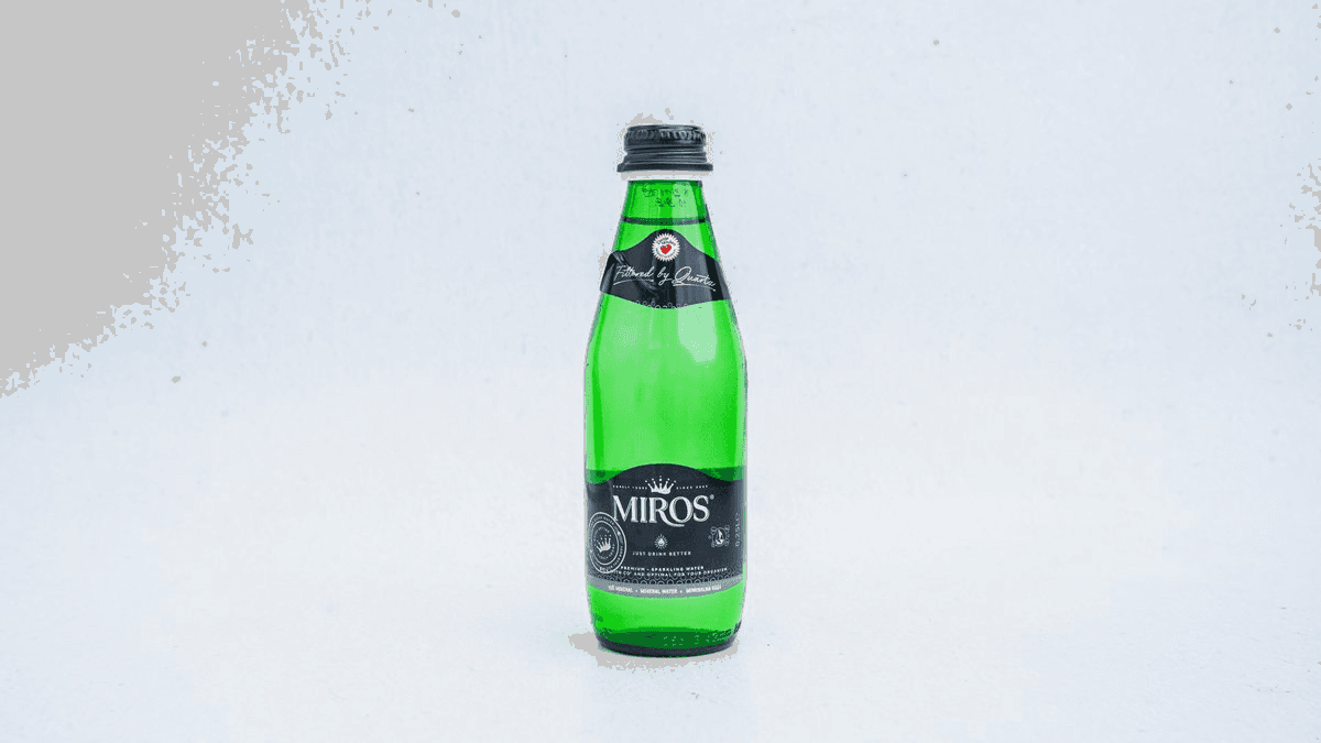 Mineral Water - Menu Item