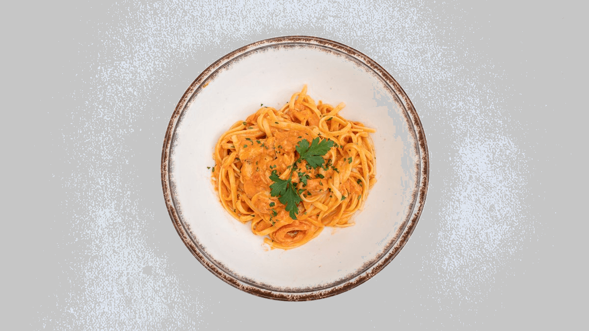 Salmon Linguine - Menu Item