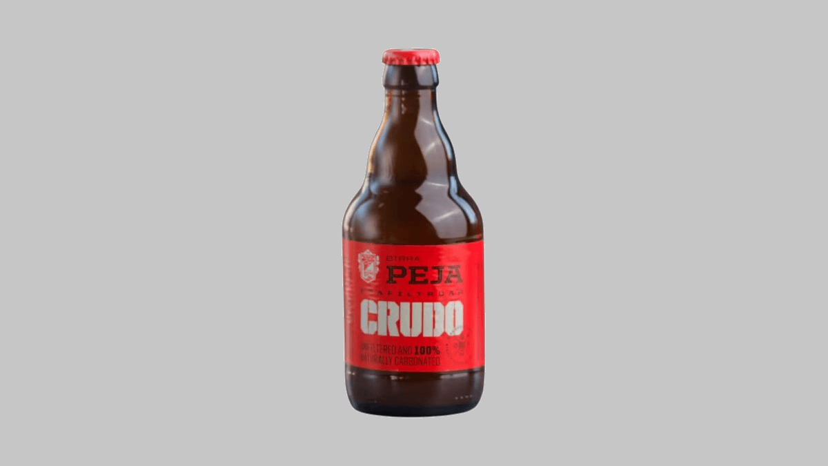 Peja Crudo Beer - Menu Item
