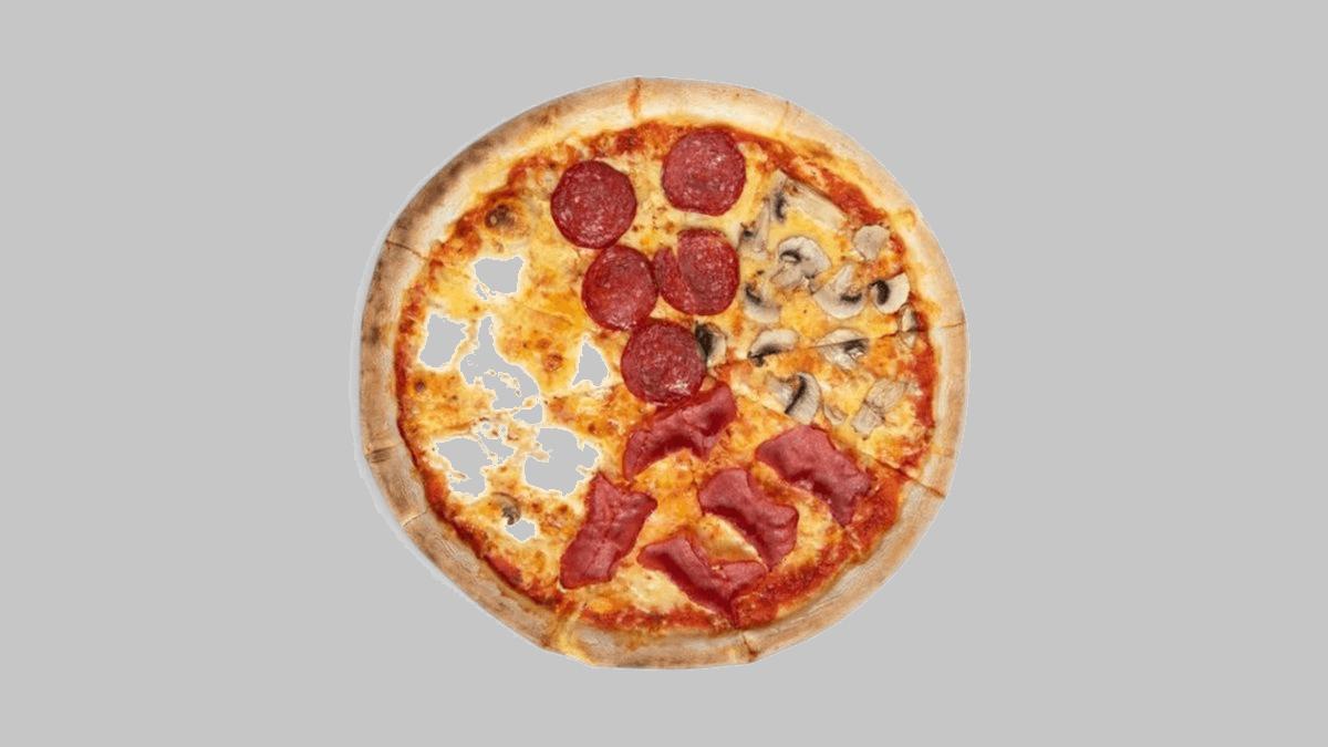 Pizza 4 Stagioni - Menu Item
