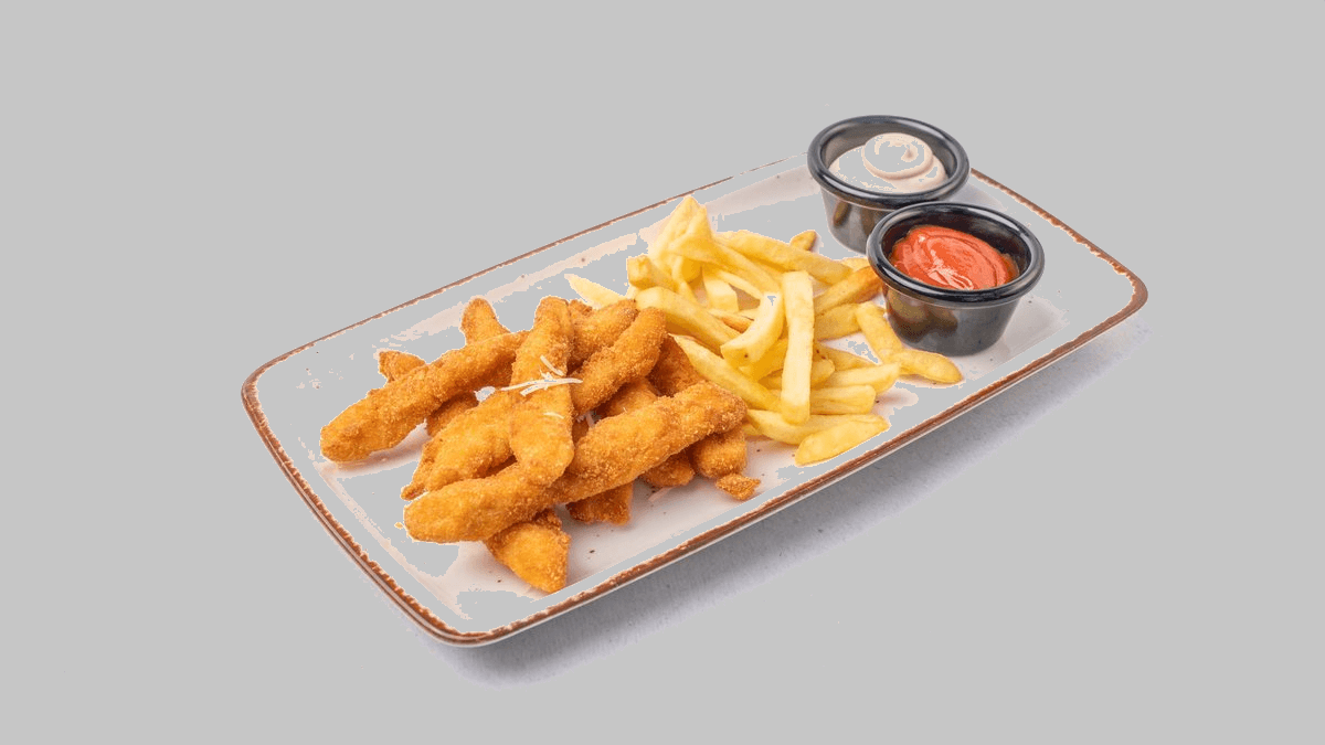 Chicken Fingers With Fries - Menu Item