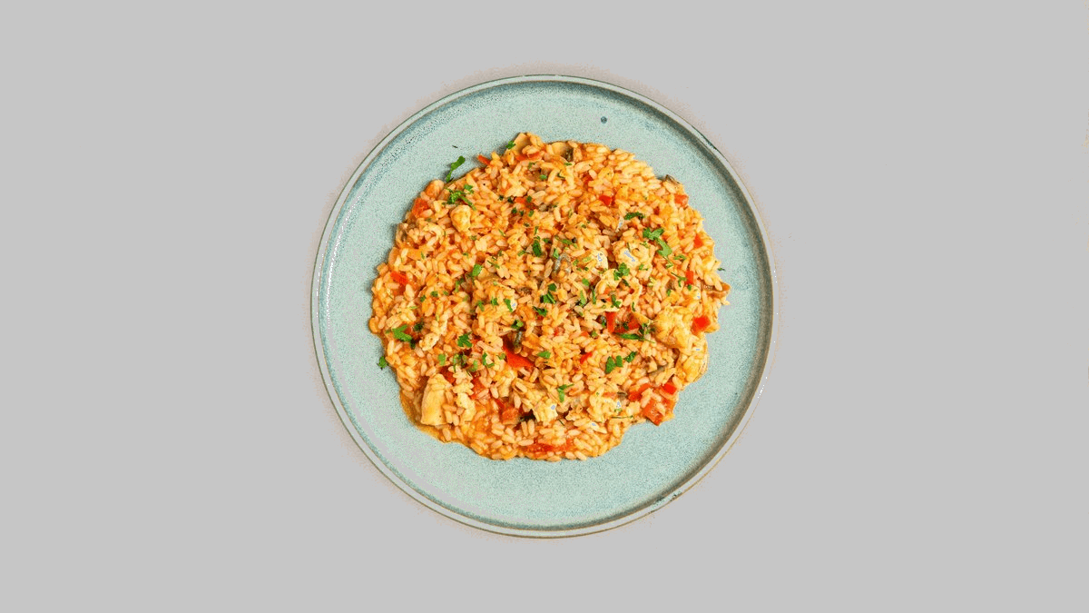 Truffle Mushroom Chicken Risotto - Menu Item