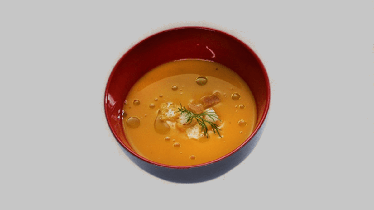 Carrot Ginger Soup - Menu Item