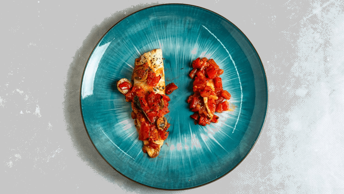 Salmon Fillet With Vegetables - Menu Item