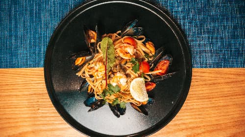 Linguini With Seafood - Menu Item
