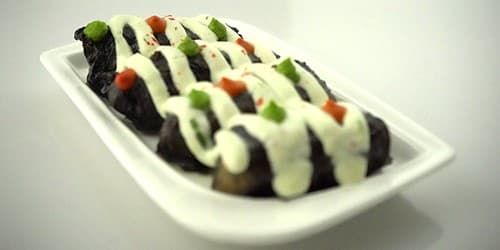 Japrak Me Mousse Djathi - Menu Item
