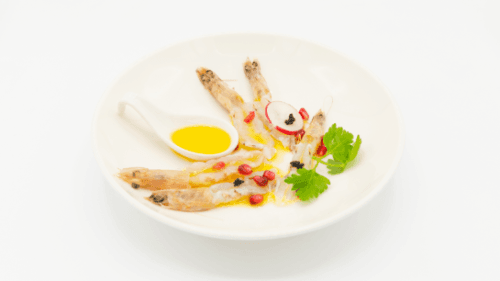 Crudo Di Gamberi - Menu Item