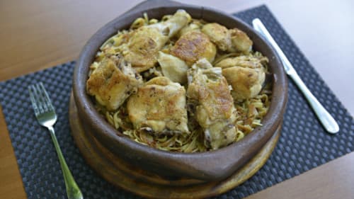 Pulë Me Jufka - Menu Item