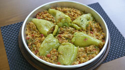 Tavë Me Speca Të Mbushur - Menu Item