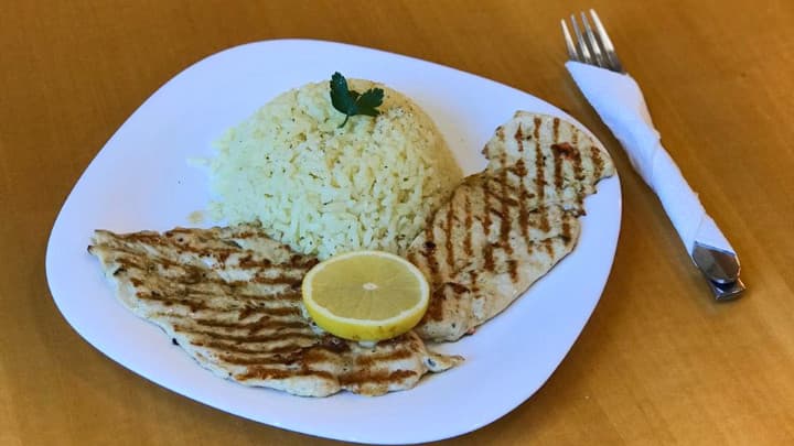 Grilled Chicken Fillet With Pilaf - City Grill
