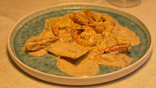 Shrimp Truffle Ravioli - Menu Item
