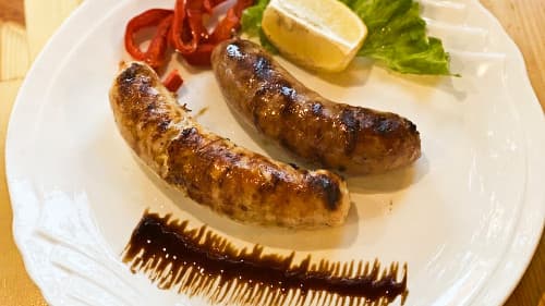 Fresh Chicken Sausages - Menu Item