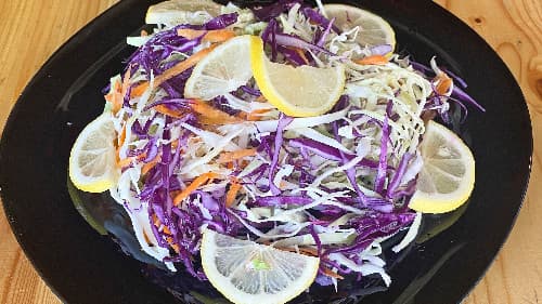 Cabbage And Carrot Salad - Menu Item