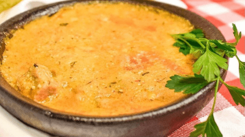 Tavë Dheu - Menu Item