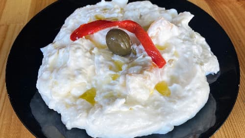 Cream With Peppers - Menu Item