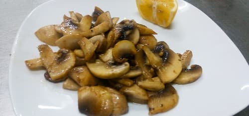 Grilled Mushrooms - Menu Item