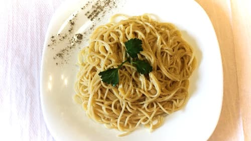 Spaghetti With Butter - Menu Item