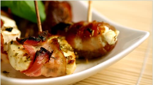 White Cheese With Pancetta - Menu Item