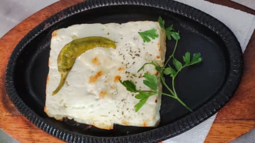 Baked White Cheese - Menu Item
