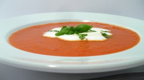 Tomato Cream Soup - Menu Item