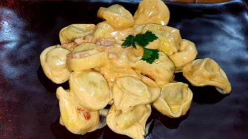 Panna E Prosciutto Tortelloni - Menu Item