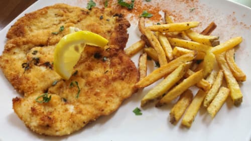 Chicken Wiener Schnitzel - Menu Item
