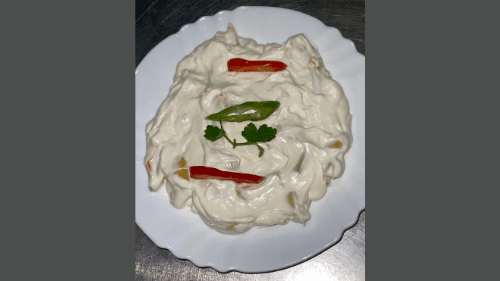 Pepper Cream - Menu Item